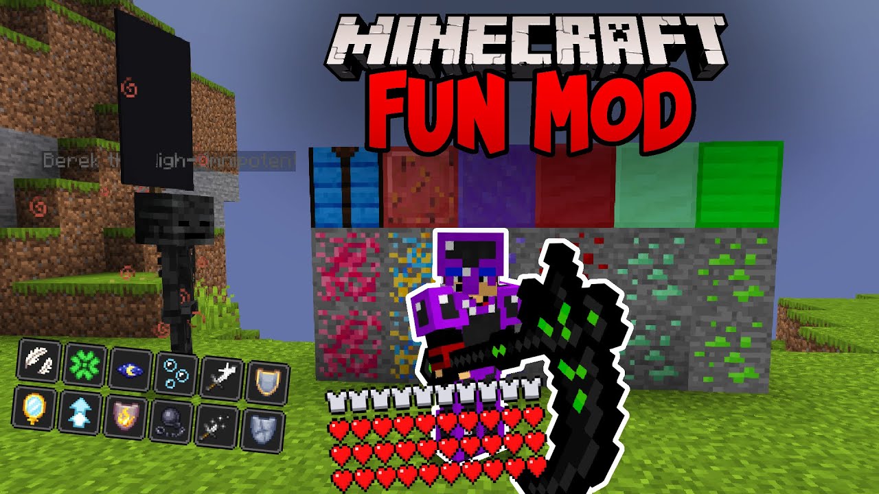 Tutorial del Fun Mod (Fun Items Mod) | Review Fun Mod
