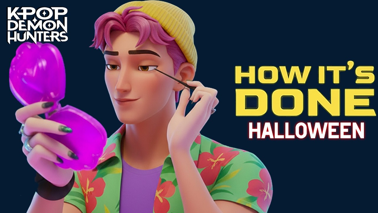 Halloween How It's Done Song (Kpop Demon Hunters) | Animated Music Video | Dj GG