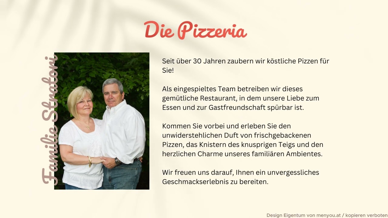 San Mateo Pizza Wien - Wie kann eine Website aussehen?