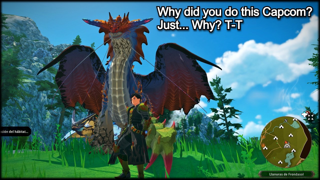 Capcom did Namielle DIRTY with this detail in Monster Hunter Stories 3 Demo...