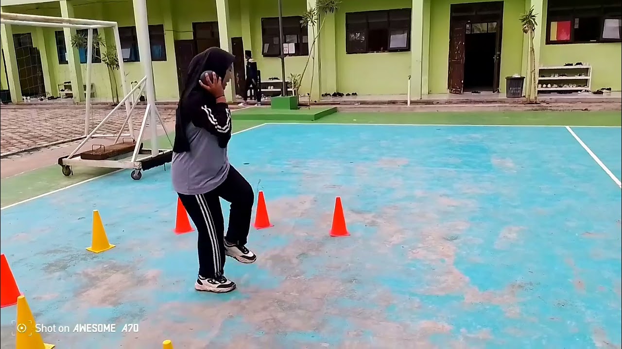 Tugas pjok praktik tolak peluru Ma unggulan Mamba'ul huda 🤩