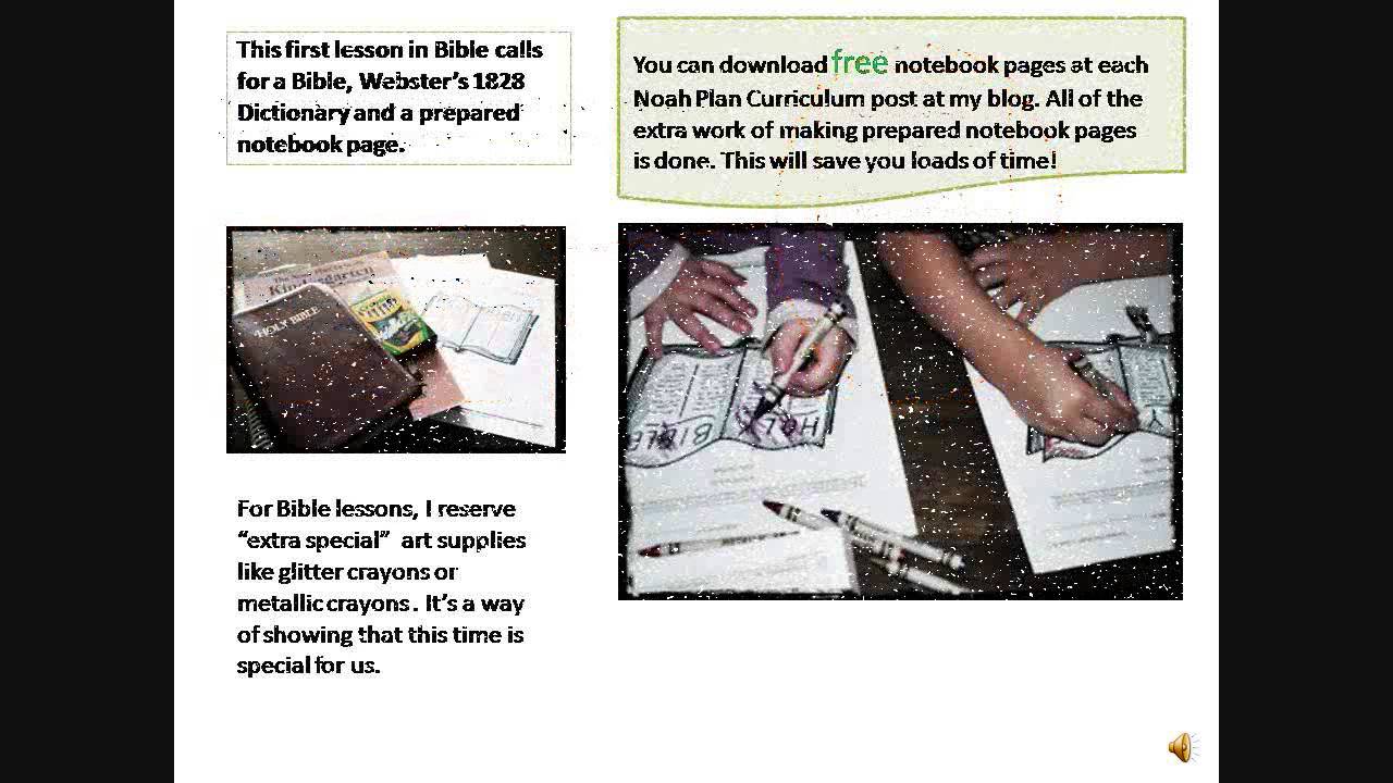 How to Use The Noah Plan® Curriculum