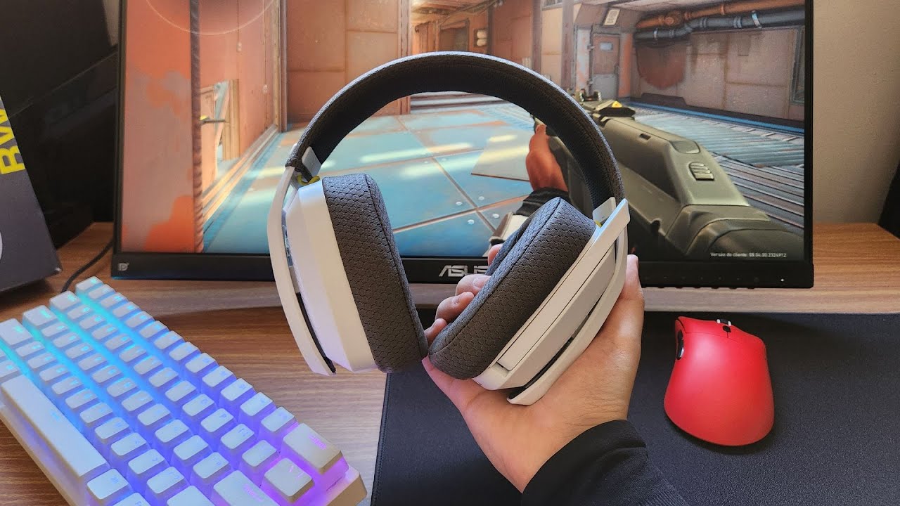 Headset Sem Fio baratinho bom para jogos competitivos - Binnune BW06