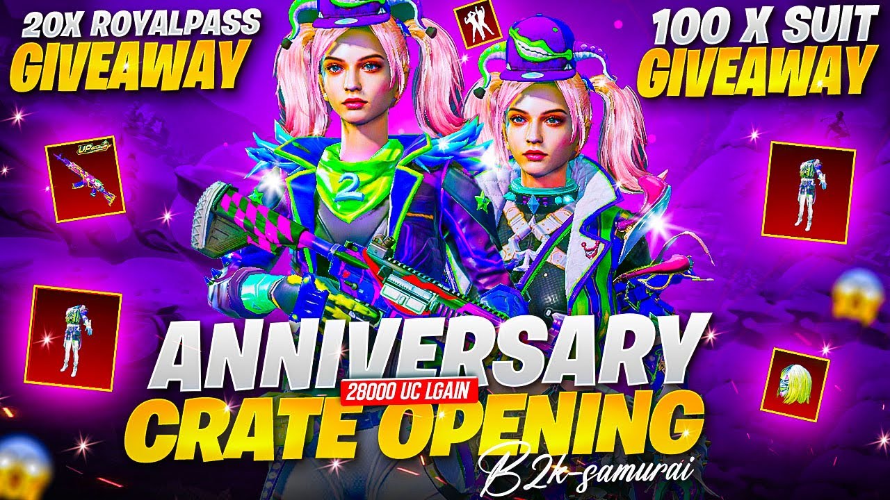 NEW ANNIVERSARY CRATE OPENING | 100 X SUIT & 20 RPS AP K LIYA 
