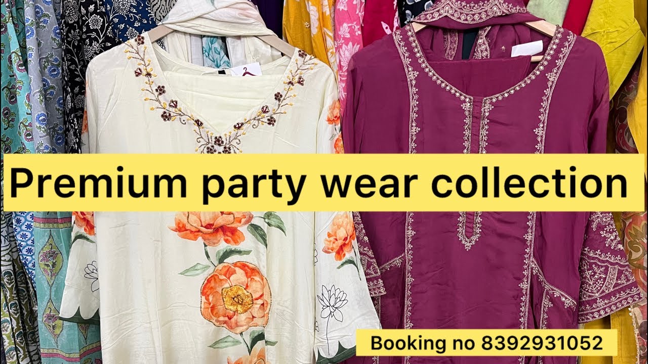 Premium party wear collection Booking no 8392931052,9871385222