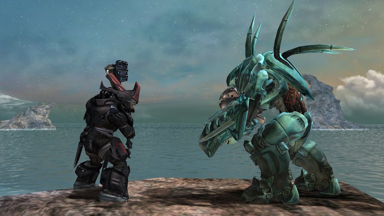 Halo 3 Brutes VS. Halo Reach Hunters