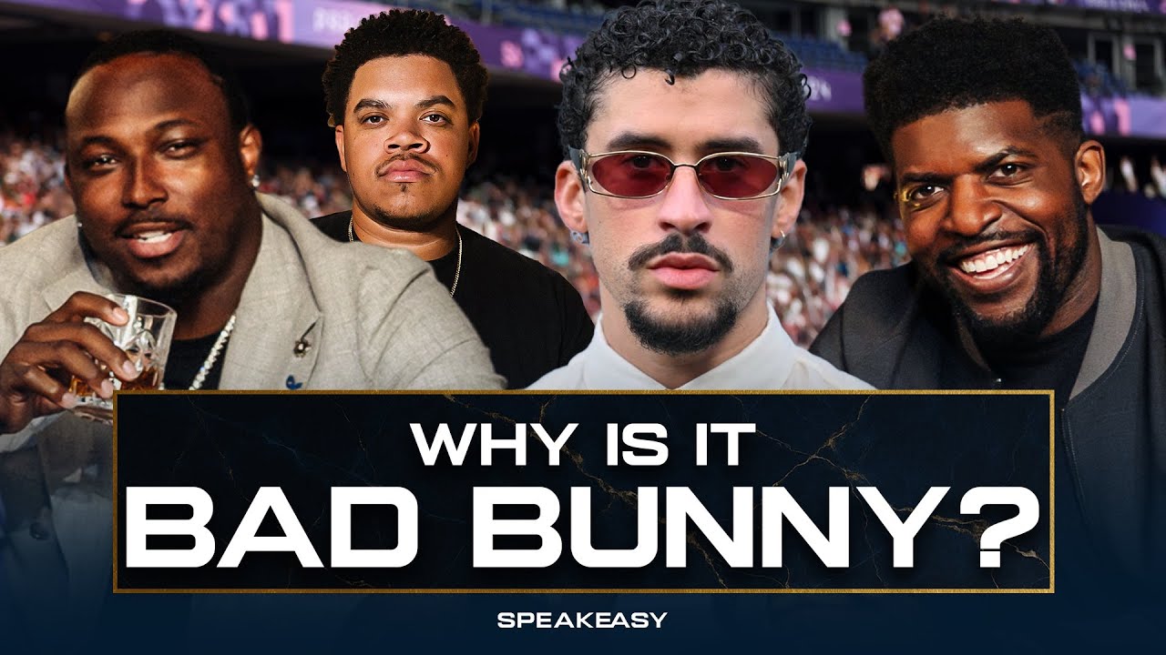 &laquo;Почему BAD BUNNY выступает в перерыве Суперкубка?!?!&raquo; Реакция Ачо и Шейди | SPEAKEASY