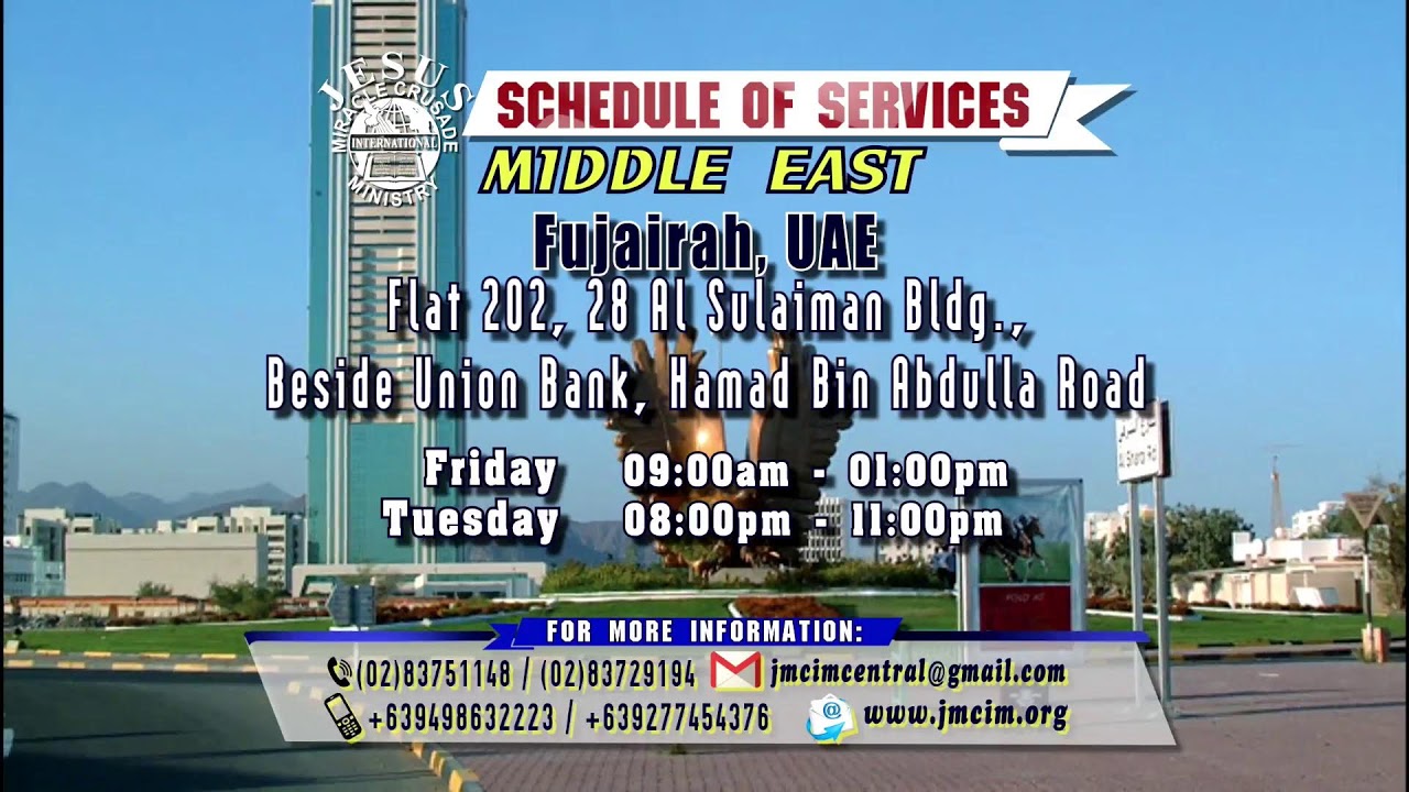 Watch!!! JMCIM Central Live Streaming of  SUNDAY GENERAL WORSHIP | APRIL 07,  2024.