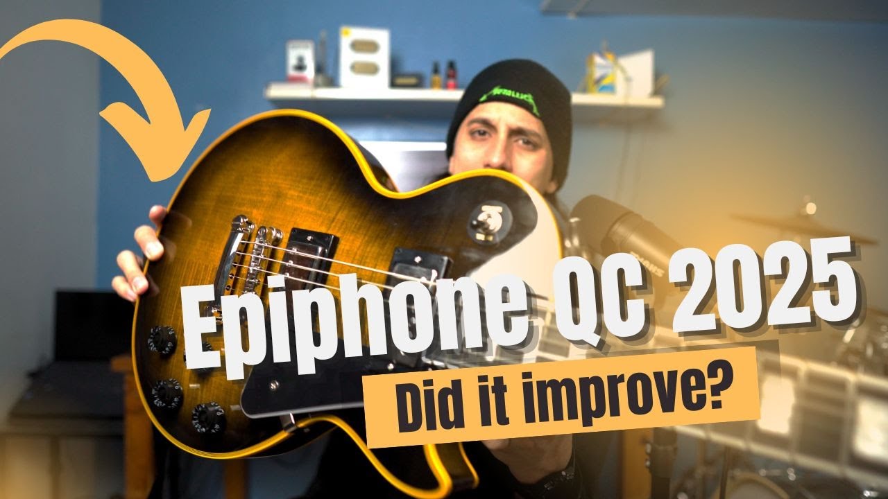I got the new Epiphone Les Paul Custom Widow... my thoughts