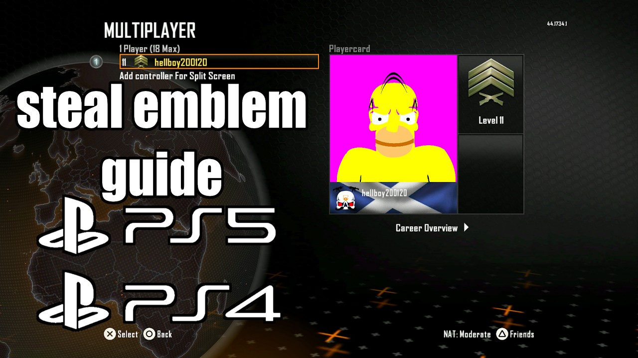 Как быстро скопировать пользовательские эмблемы в мультиплеере Black Ops 2