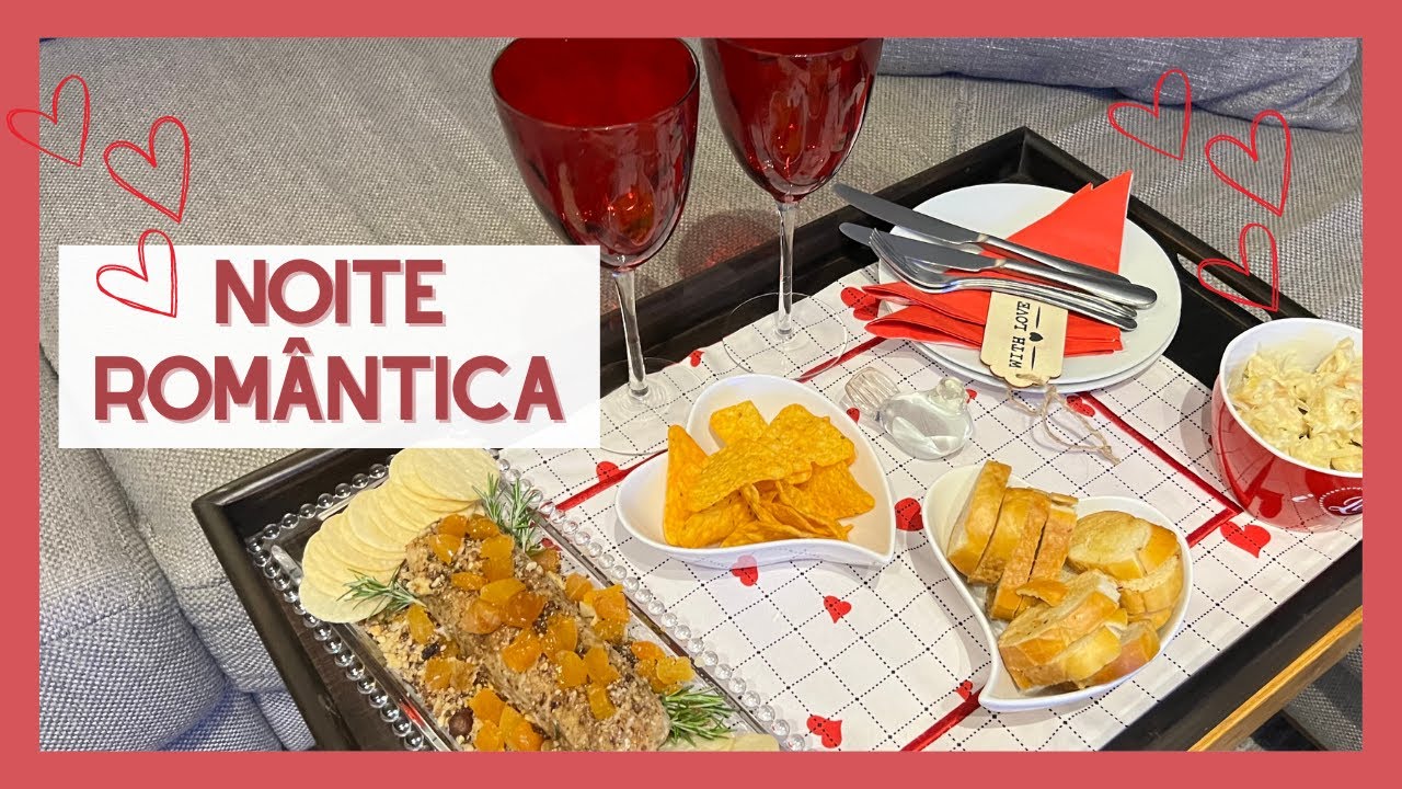 PETISCOS FÁCEIS PARA UMA NOITE ROMÂNTICA