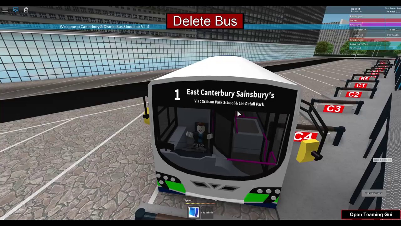 Canterbury and District bus simulator route 1