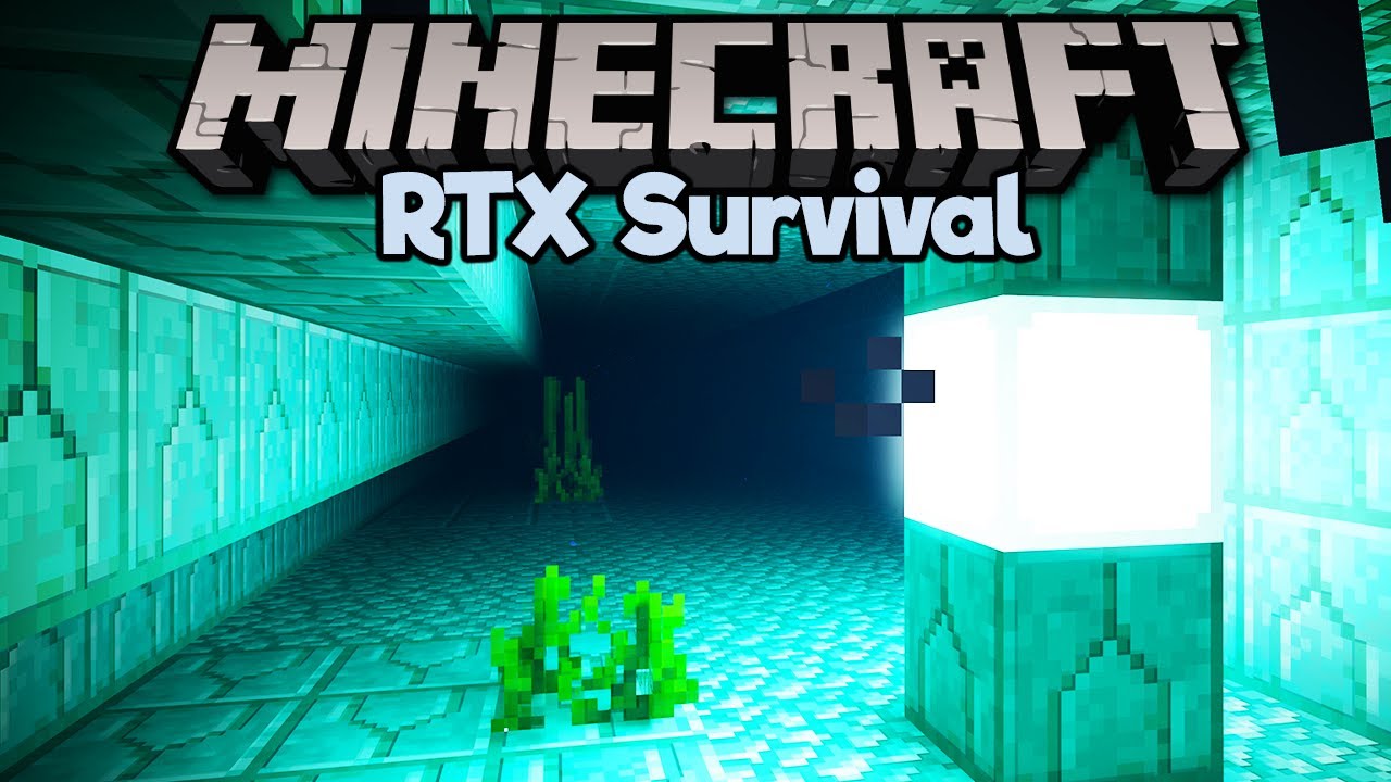 Налёт на морской монумент в RTX! ▫ Minecraft RTX Survival S2 [Часть 8]
