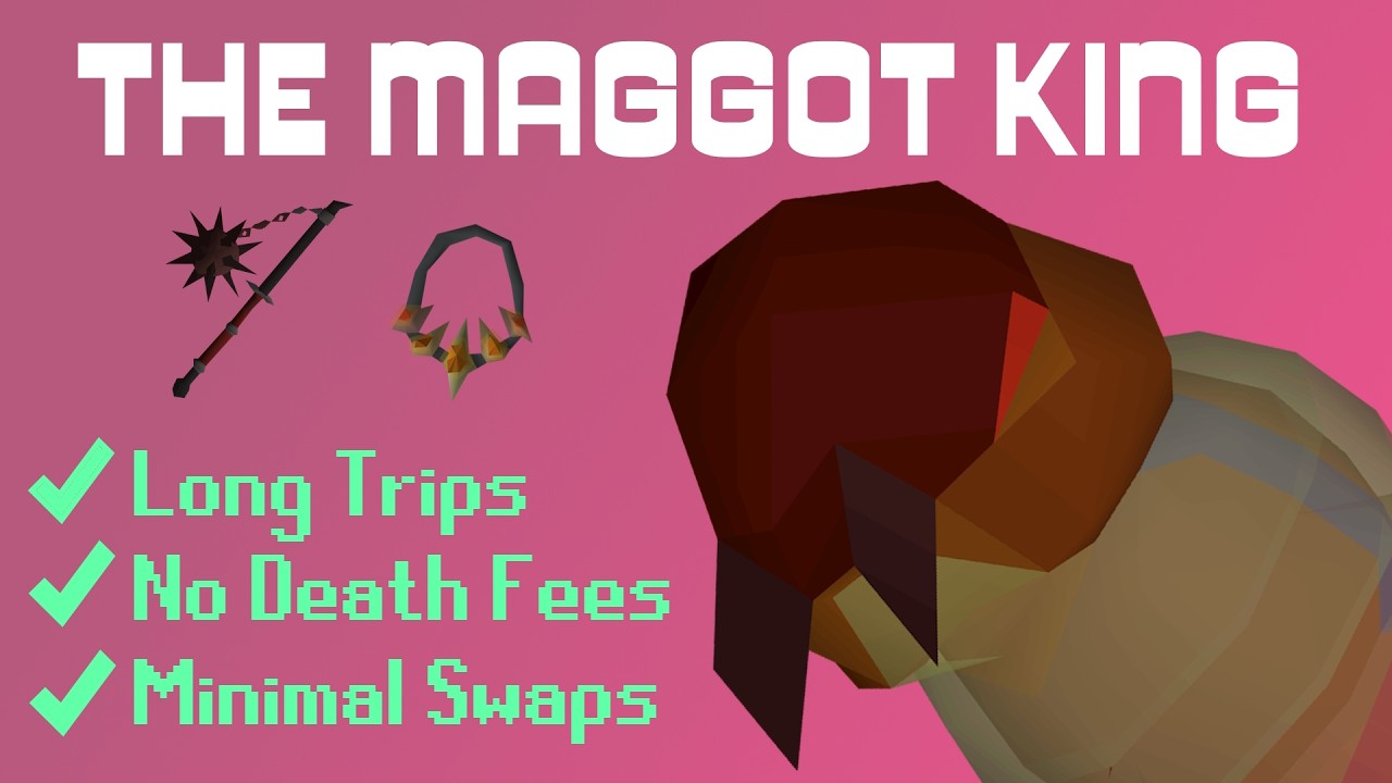 Гайд на Maggot King (дальний бой), плагины и пример похода на 7 убийств (OSRS)