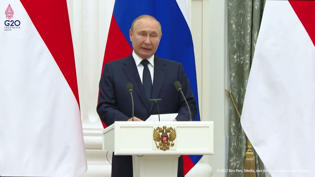 JAMINAN DARI PRESIDEN PUTIN