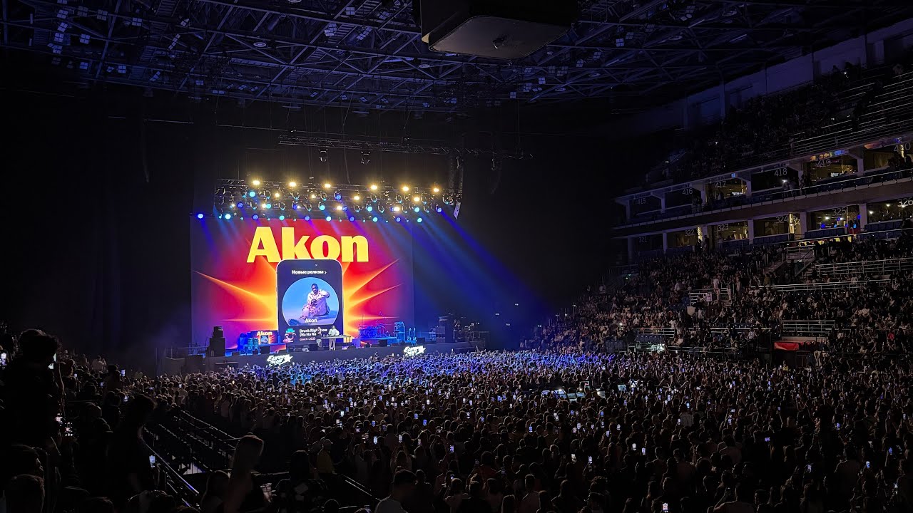 Akon - Akon’s Beautiful Day | 2025 Live in Moscow (Выход на сцену) 
