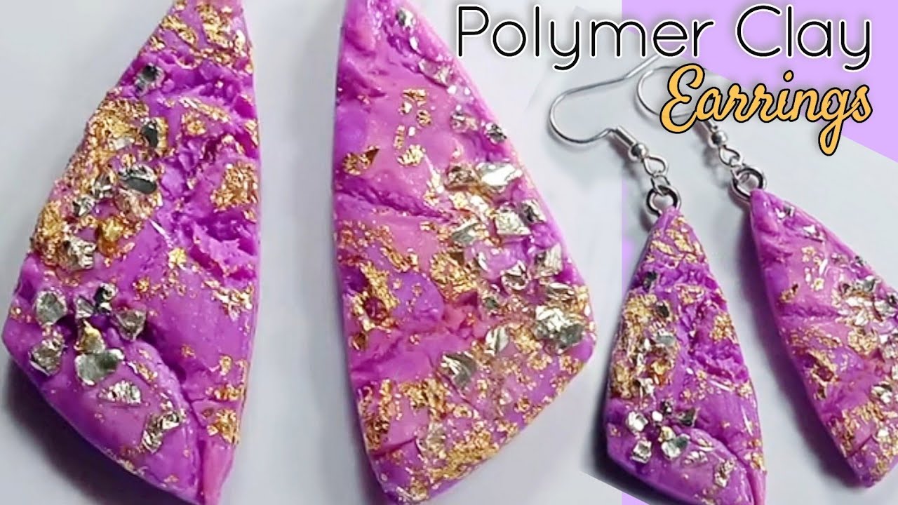 How to make polymer clay earrings/ Lovicraft