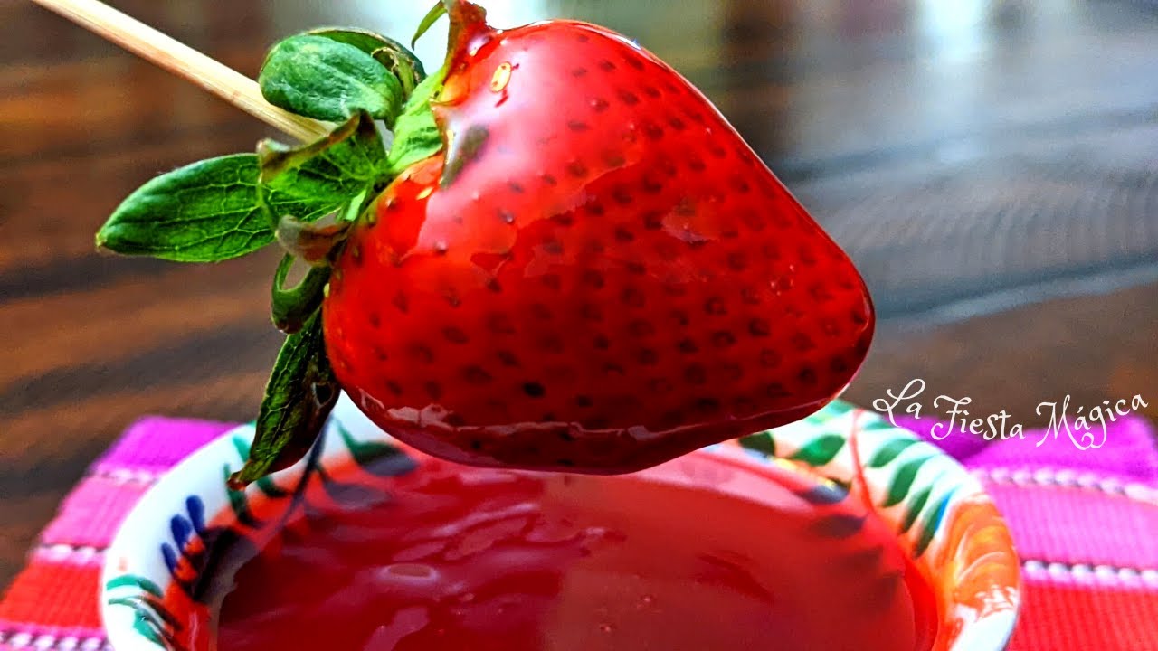 BRILLO o GLASEADO de FRESA Casero🍓 Rico y Facilito!!