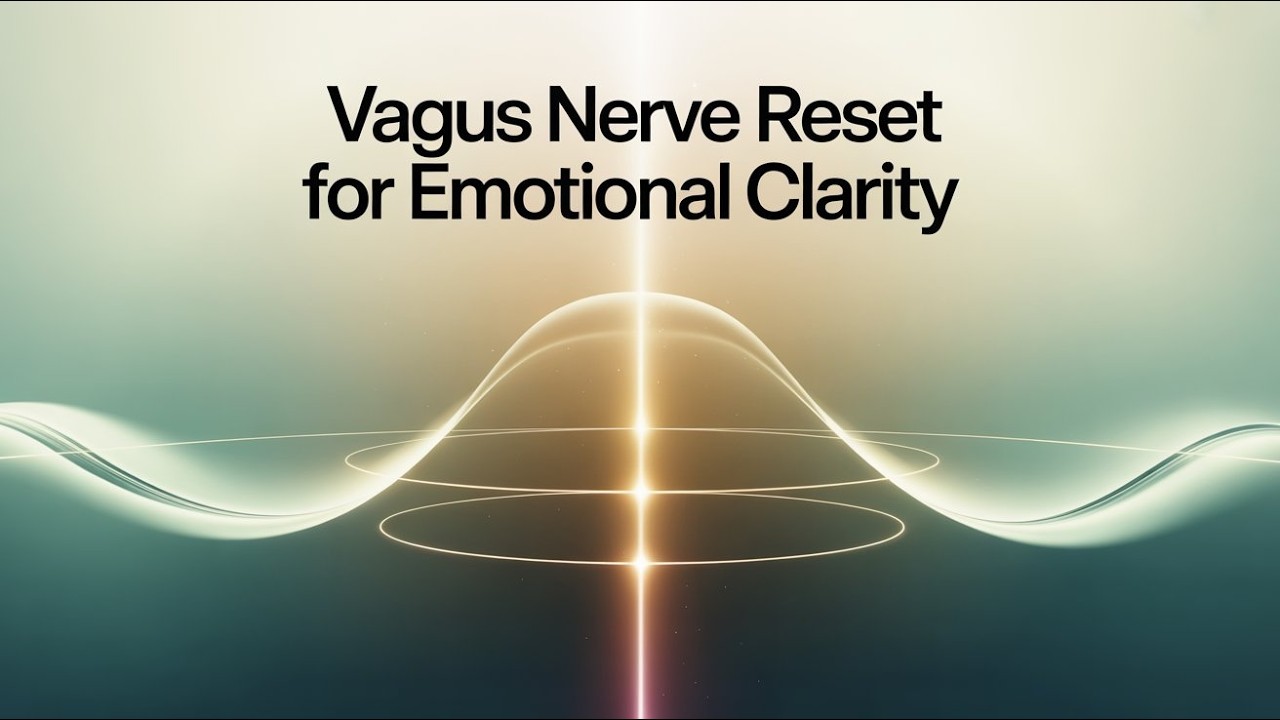 Vagus Nerve Reset | Emotional Clarity & Nervous System Calm | 210.42 + 128 Hz Healing Frequency