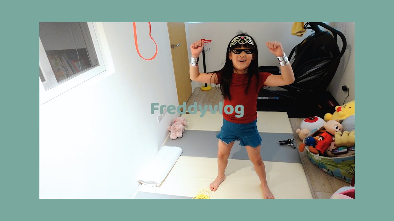 Freddyvlog in the U.S.🇺🇸｜米魯cos神力女超人🤣  見到《史瑞克》驢子第一句話竟是⋯