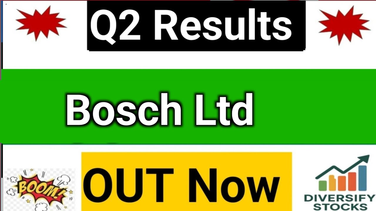 Bosch Q2 Results 2026 | Bosch share latest news | Bosch Results Today | Bosch share | Bosch ltd