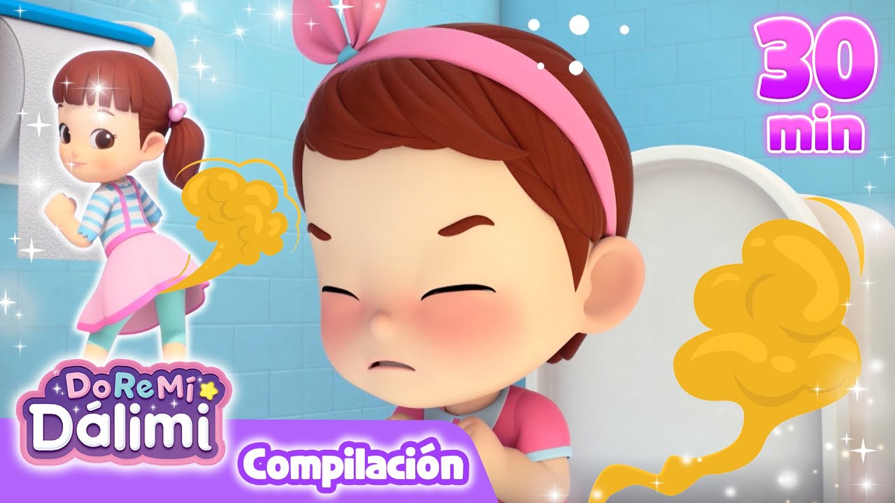 💩La Canción del Popó❤️Canciones🎹Dibujos Animados🎶 DoReMi Dálimi🌜 #Temporada1,2