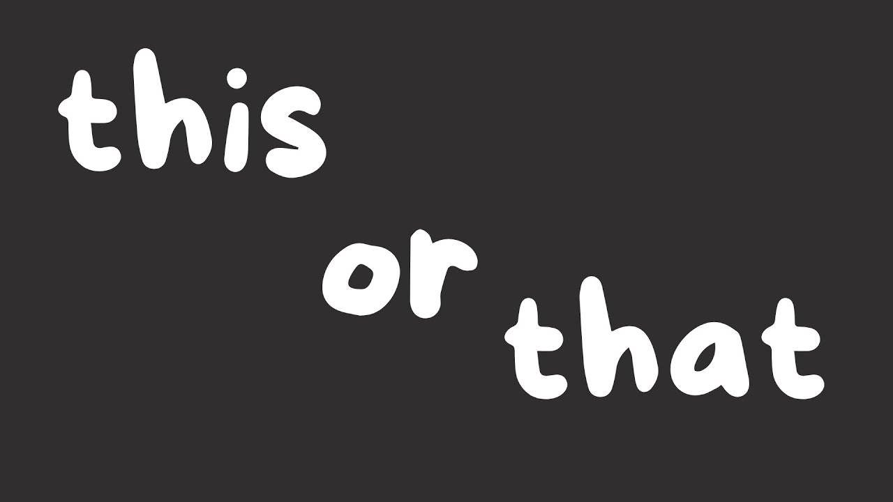 This or That Challenge | Fun Brain Break Game 🎉
