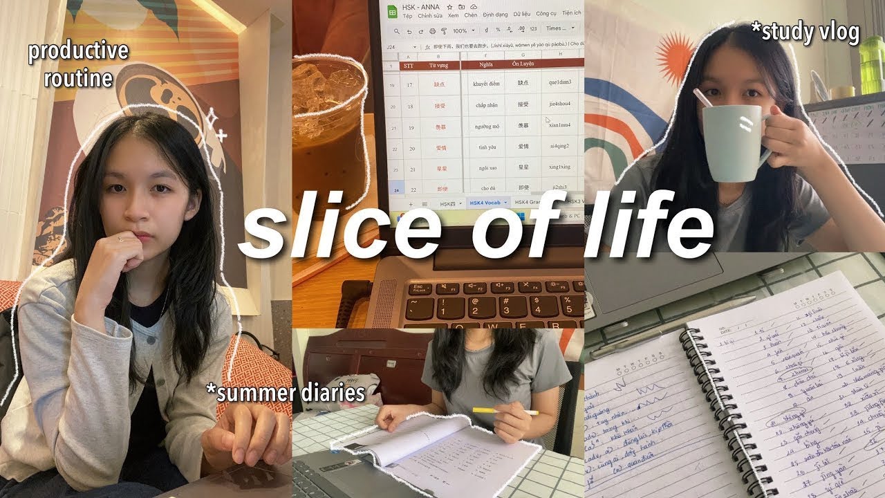 Slice of Life ☕| relaxing & productive day, homebody, cooking, studying languages