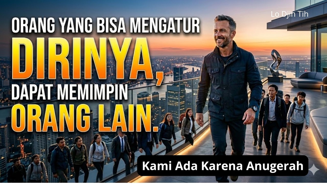 ORANG YANG BISA MENGATUR DIRINYA, DAPAT MEMIMPIN ORANG LAIN.