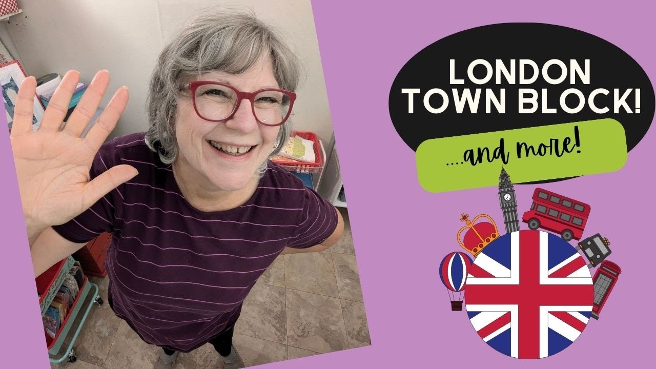 🧵I have a Book for one of YOU! And Let’s make London Town block #1