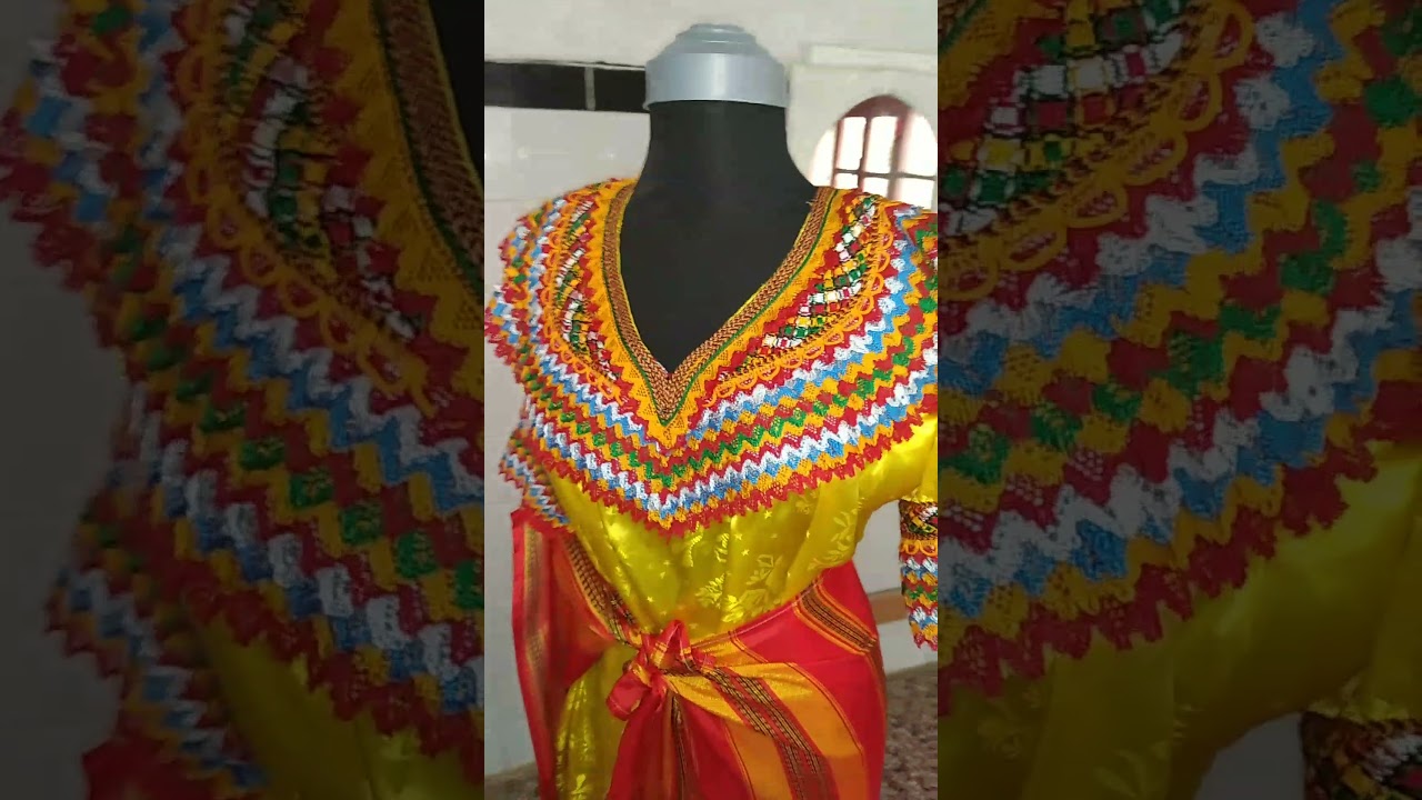 Robe kabyle ouadhia  جبة قبايلي منطقة واضية روعة روعة ❤🌹♥