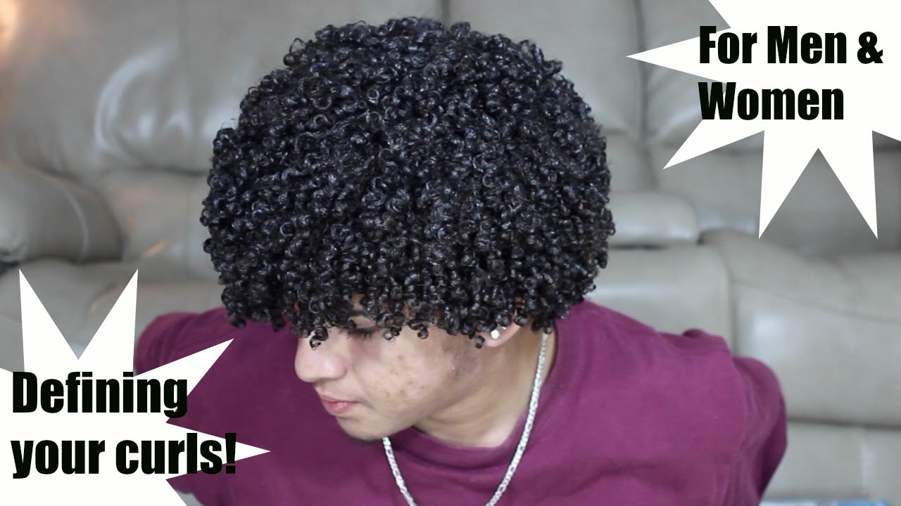 Defining your curls! MEN & WOMEN.