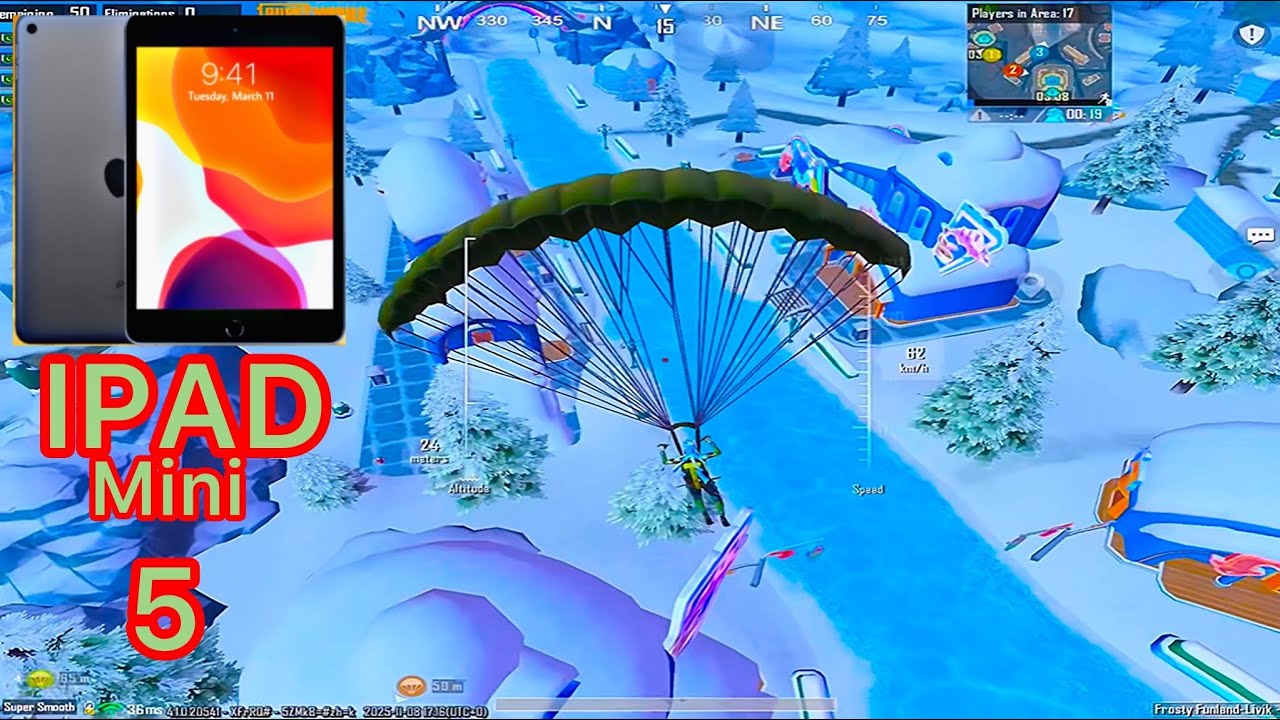 Ipad mini 5 pubg test 2025 | ipad mini 5 gameplay | 4.1 update pubg 