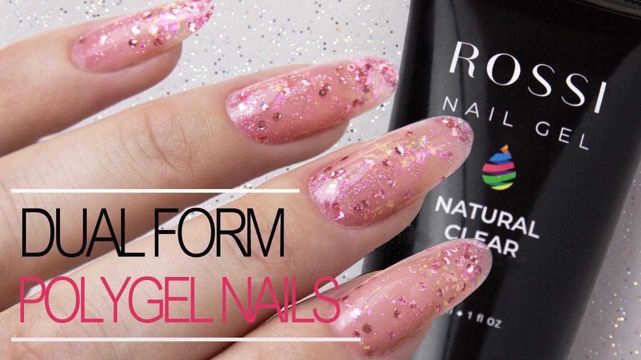 Наращивание на Верхние Форми Полигелем | Rossi Nail Kit Обзор