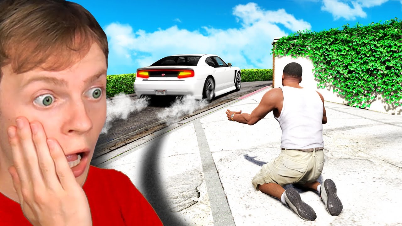 Somebody STOLE Franklin's Car in GTA 5!