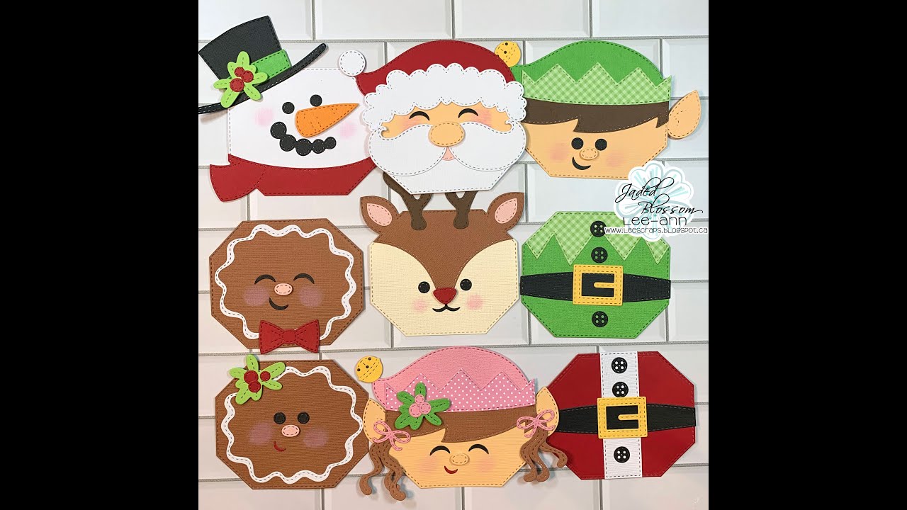 Christmas Options for the Octagon Treat Boxes