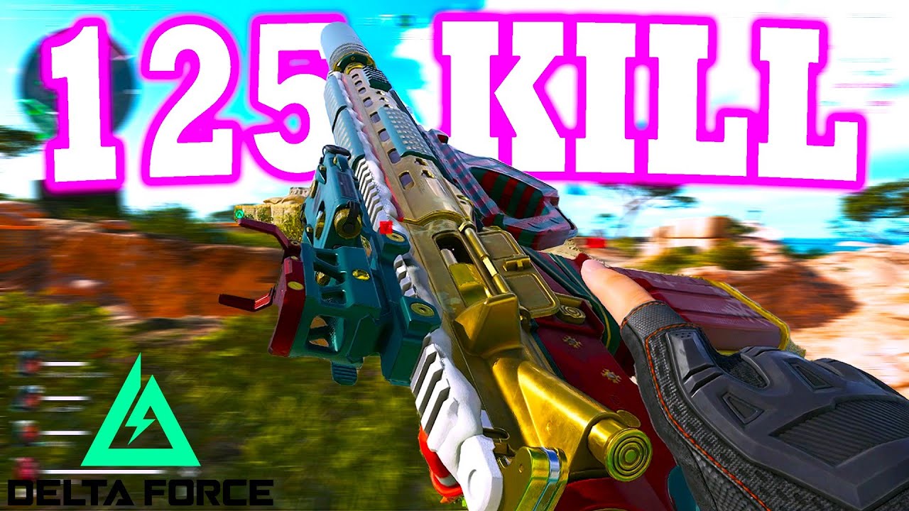 125 KILLS with K416 & TEMPEST! ⚡ | Delta Force Gameplay