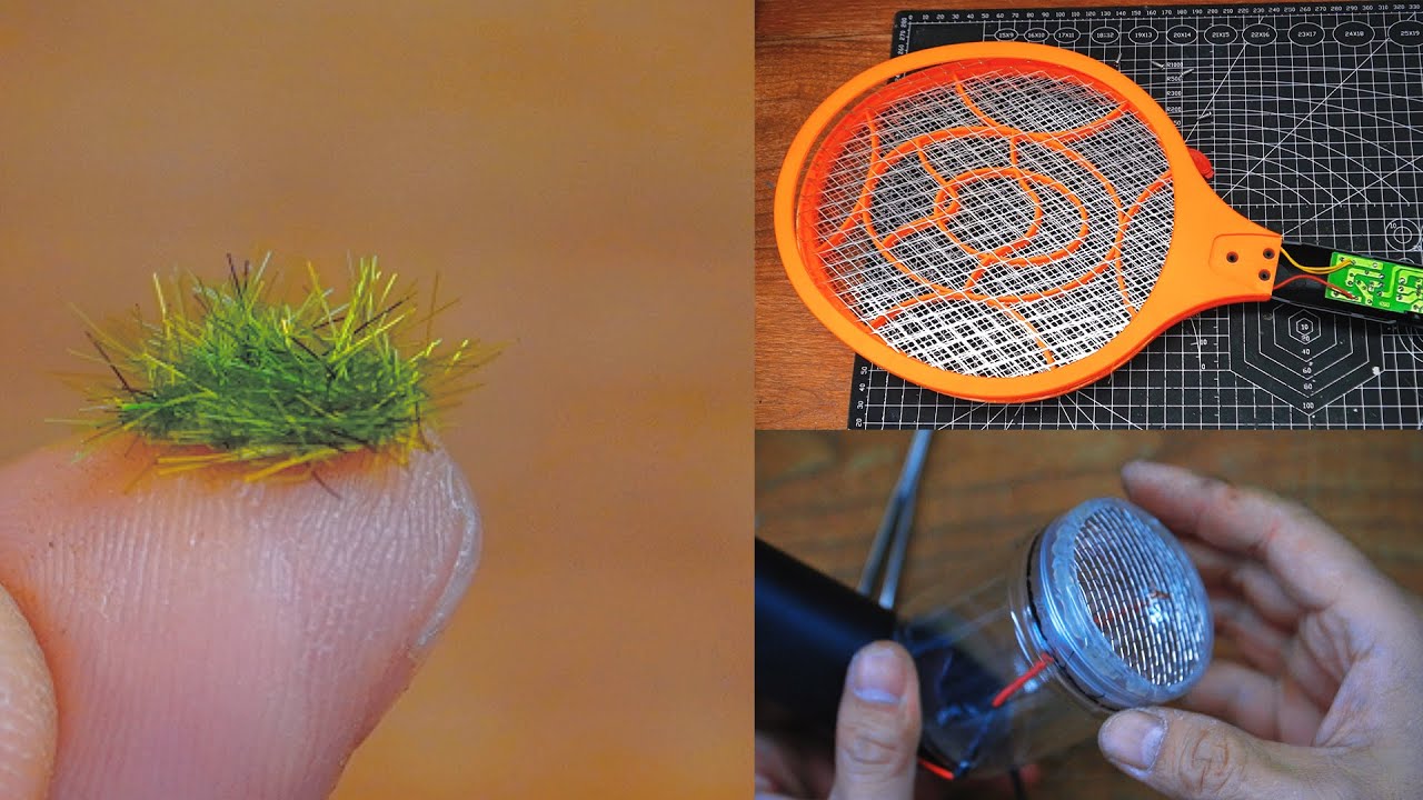 DIY static grass flocking
