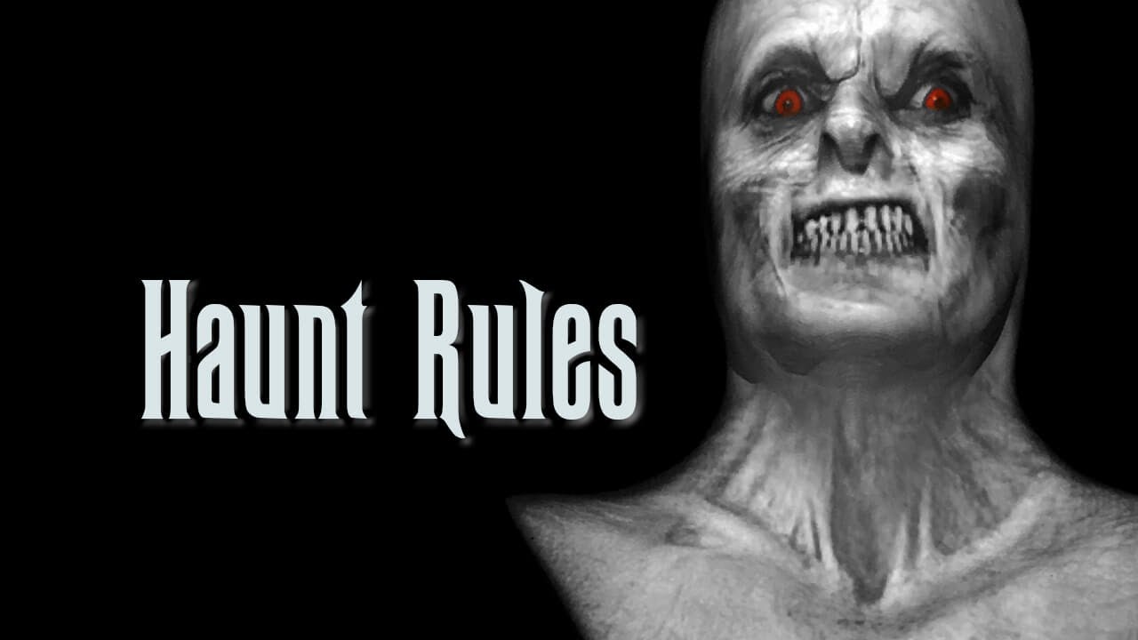 Scary Haunted House Rules - Stunning Halloween Video Animatronic 3D Projection Effect