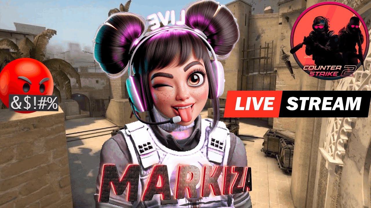 ЗАЛЕТЕЛА С МУЖЕМ В CS2 КАК ИГРАТЬ #streamshorts #кс2 #counterstrike2 e