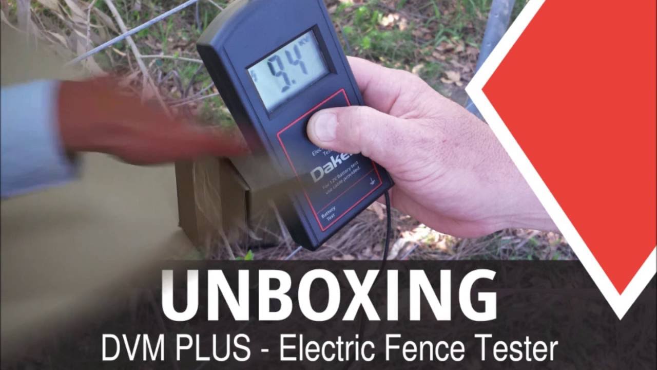 Daken Electric Fencing | DVM PLUS Fence Tester | Unboxing and Demo