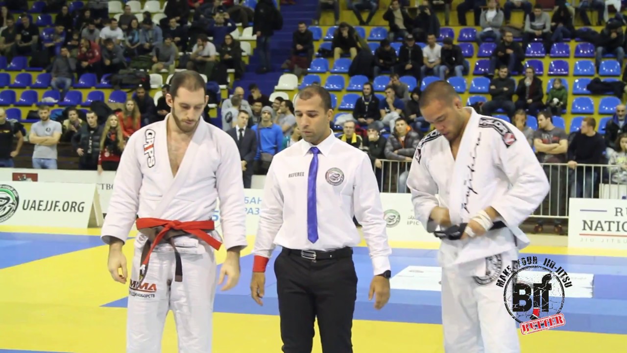 Guillaume Huni vs Abdulbary Guseinov #rusPRO16 black brown belts Russian National jiu jitsu Pro uaej