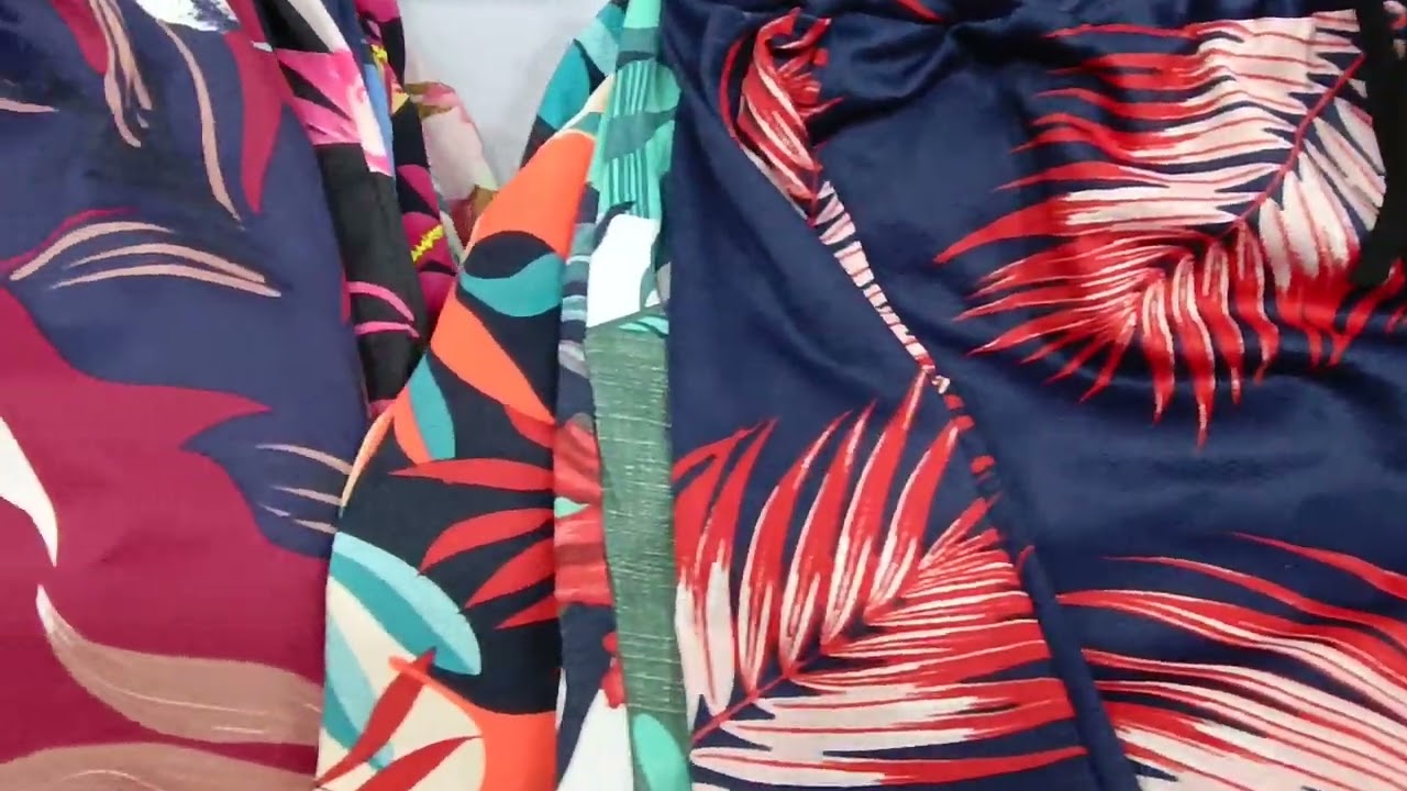 Shorts Feminino Bermuda Moda Praia Estampado Com Bolso
