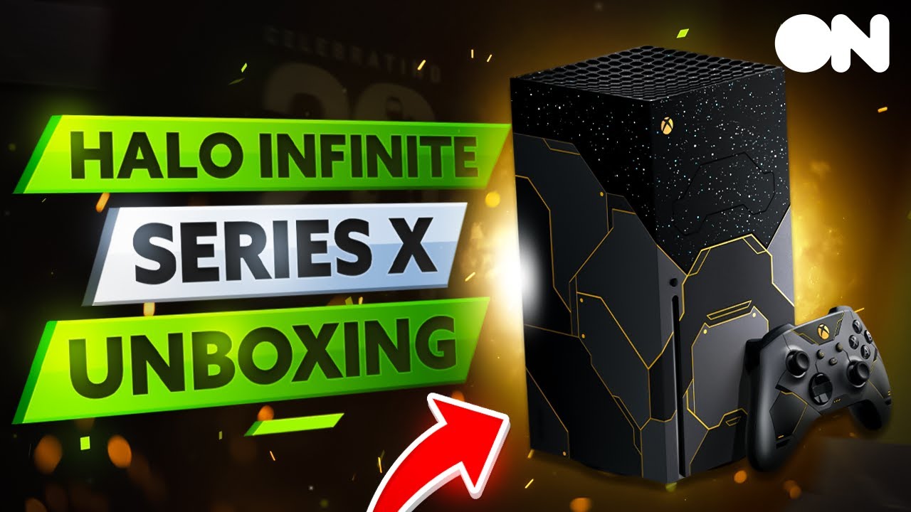 Unboxing The Halo Infinite Limited Edition Xbox Series X Bundle
