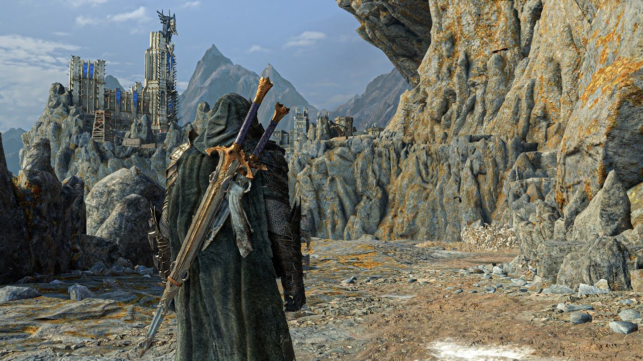 Shadow of War 4K HDR Free Roam Gameplay | PS5