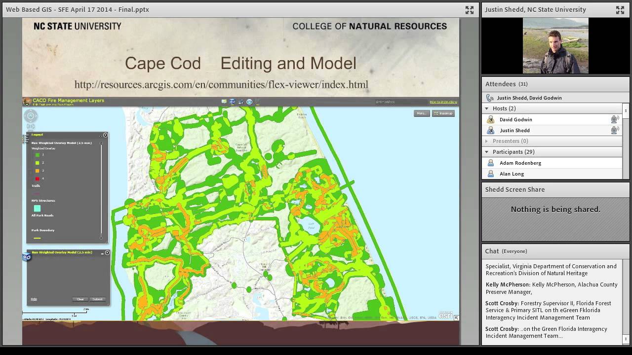 SFE Webinar: GIS Migration from Desktop to Web