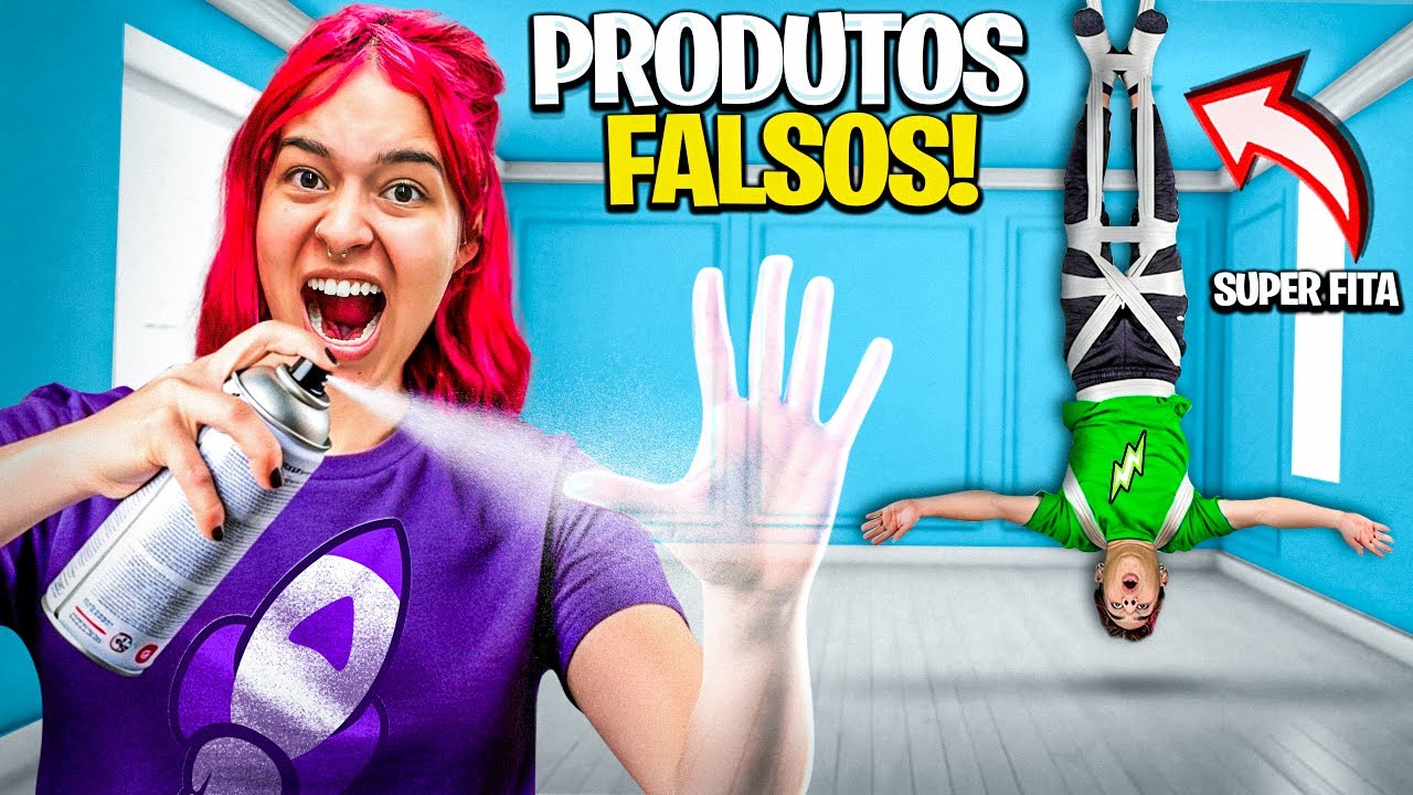 USAMOS PRODUTOS FALSOS DA INTERNET * Void careca?