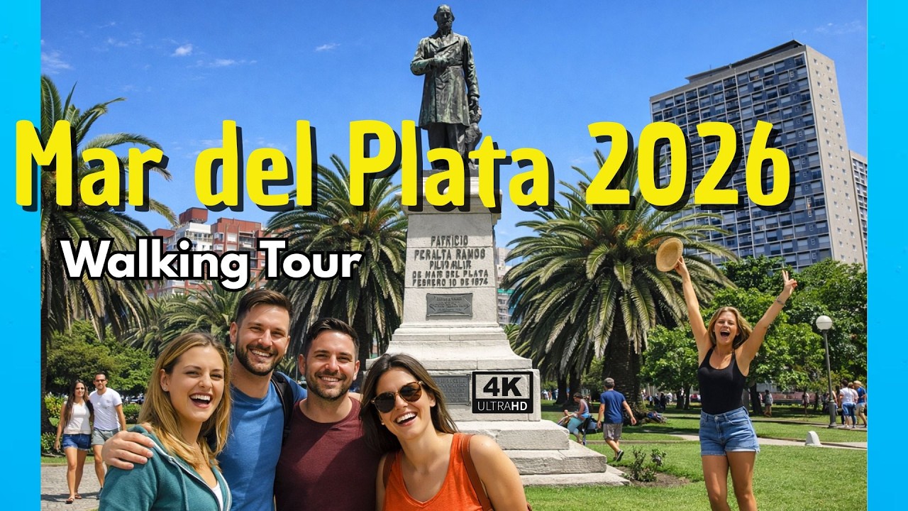 🌊 Recorriendo Mar del Plata 2026 | La Ciudad Más Hermosa de la Costa Argentina