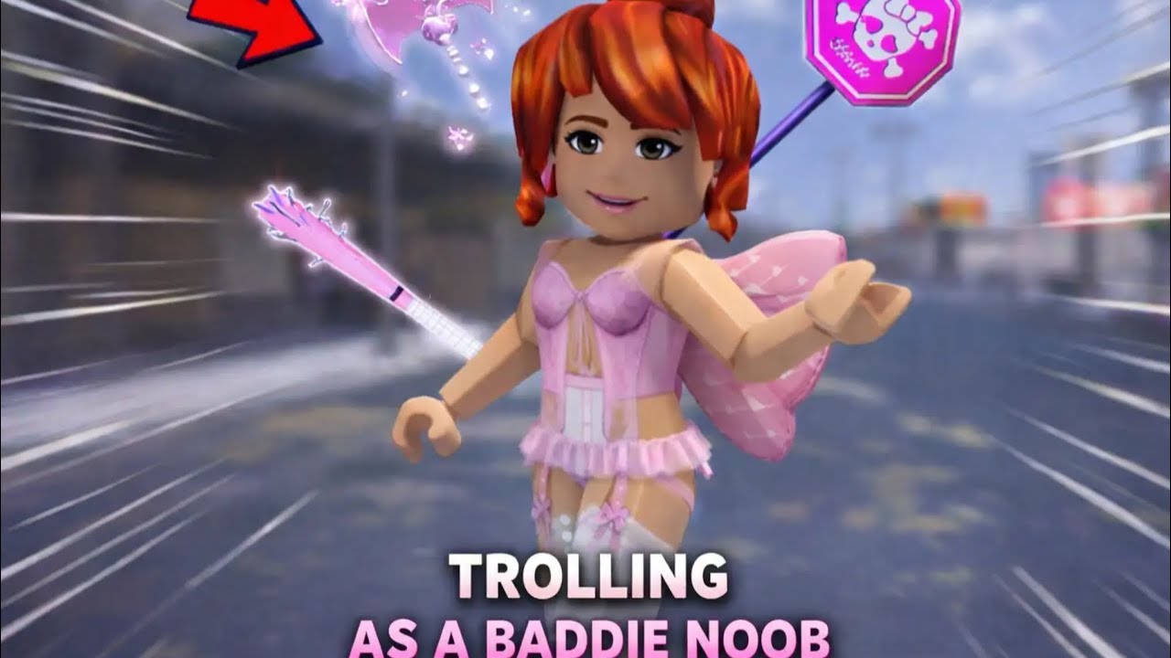 🌸Trolling as a baddie noob noob main my alt (quiet gameplay )🌸