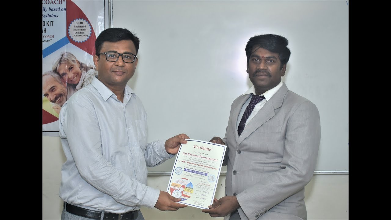 Be a PORTFOLIO WELLNESS COACH 2Ur HNI / NRI Investor's Family by SAI KRISHNA, CFP, HYD.